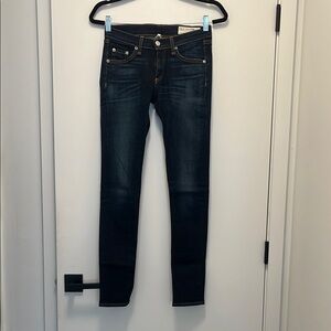 Women's Dark Blue Jeans